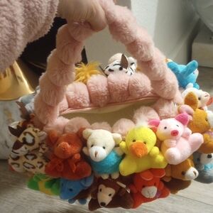 Plush Animal Handbag
